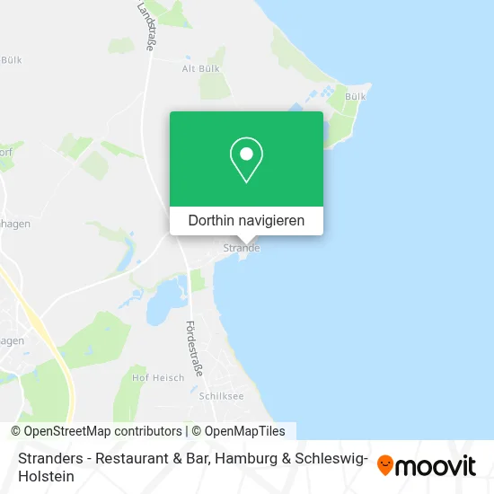 Stranders - Restaurant & Bar Karte