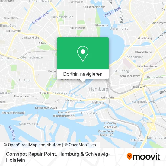 Comspot Repair Point Karte
