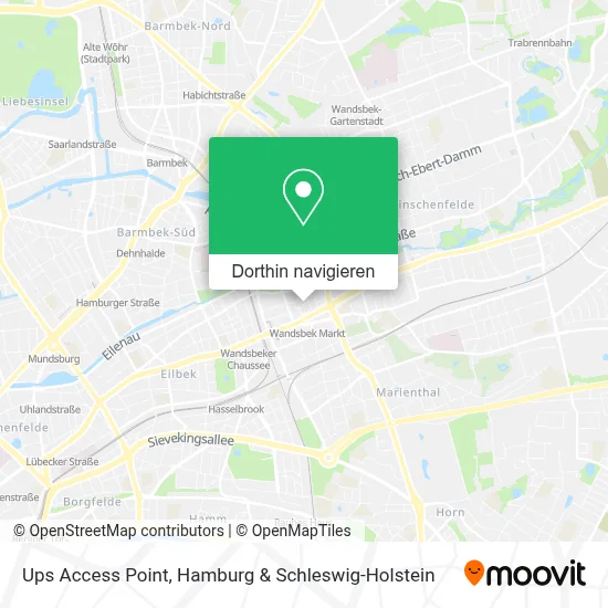 Ups Access Point Karte