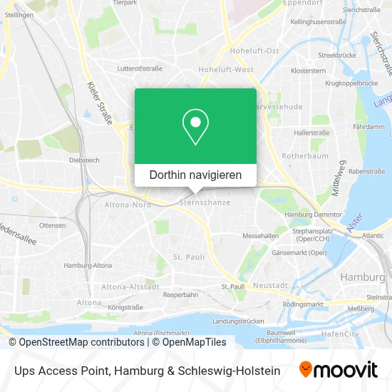 Ups Access Point Karte