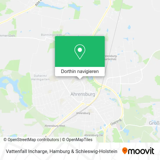 Vattenfall Incharge Karte