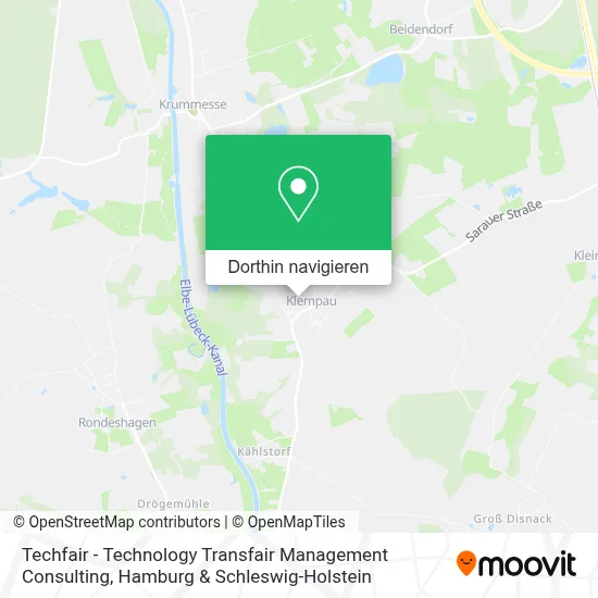Techfair - Technology Transfair Management Consulting Karte
