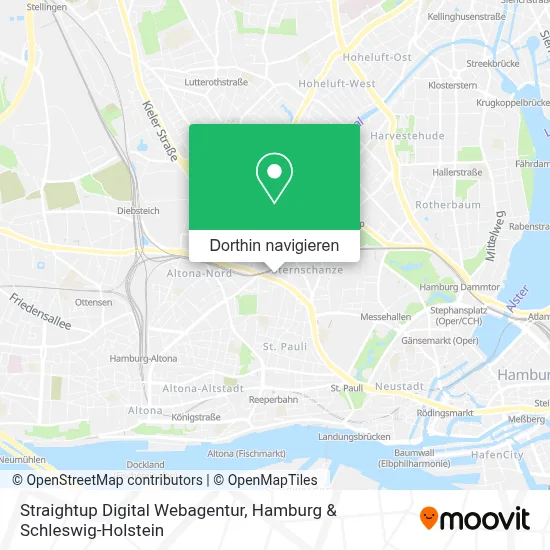 Straightup Digital Webagentur Karte