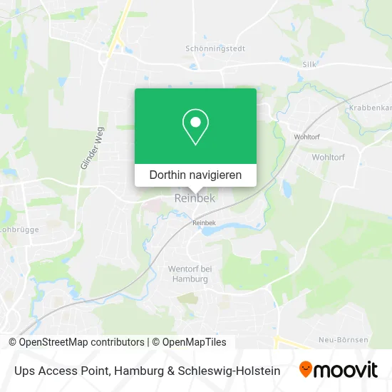 Ups Access Point Karte
