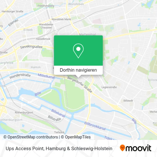 Ups Access Point Karte