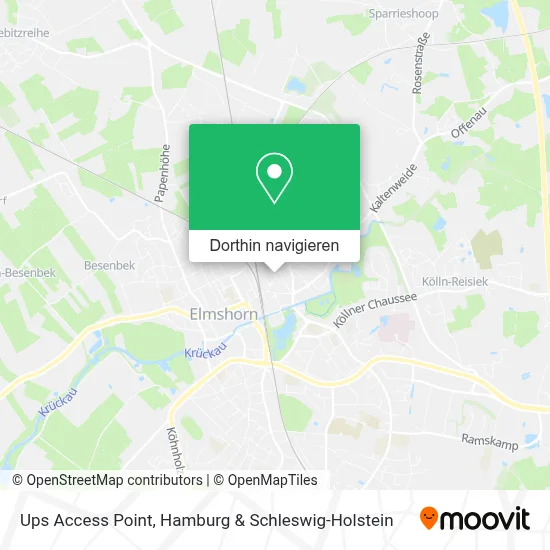 Ups Access Point Karte