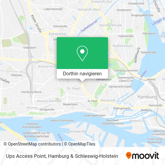 Ups Access Point Karte
