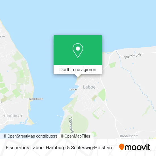 Fischerhus Laboe Karte