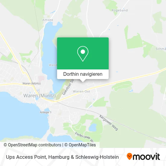Ups Access Point Karte