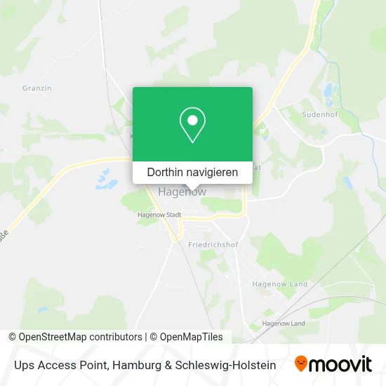 Ups Access Point Karte