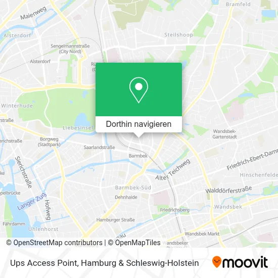 Ups Access Point Karte