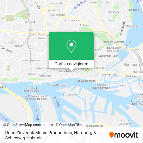 Roun Zieverink Music Productions Karte