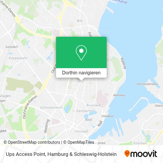 Ups Access Point Karte