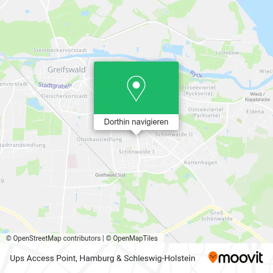 Ups Access Point Karte