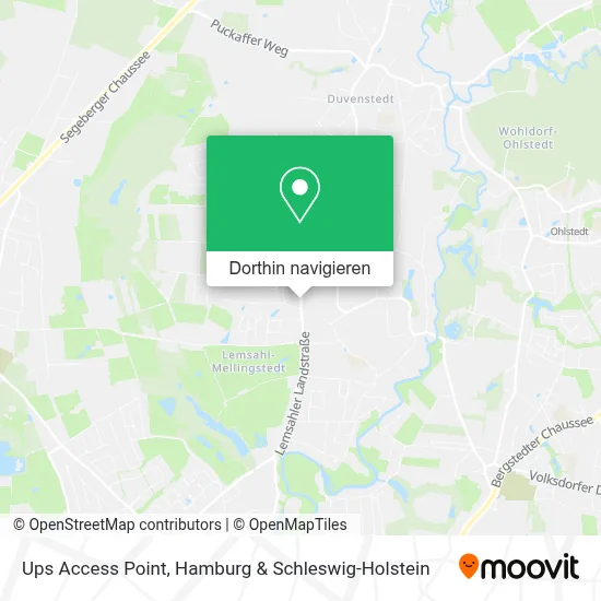 Ups Access Point Karte