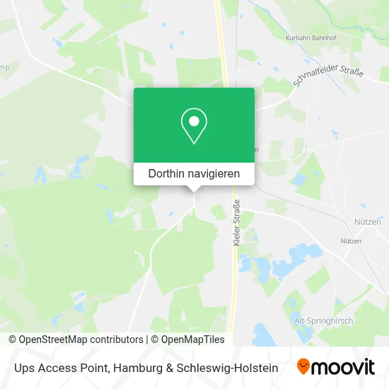 Ups Access Point Karte