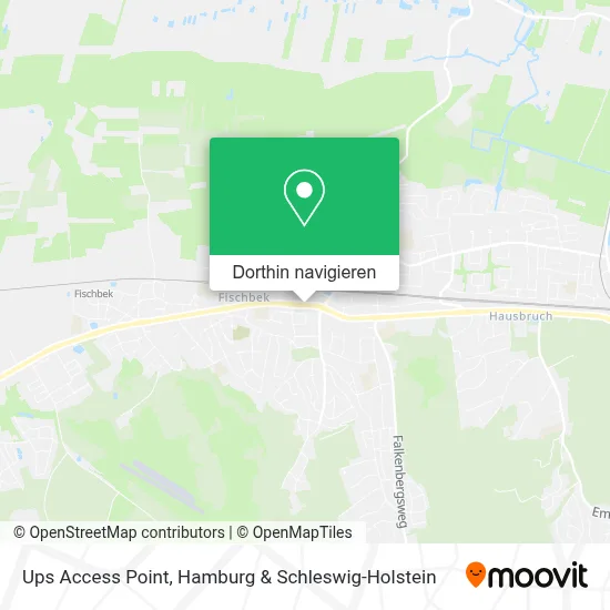 Ups Access Point Karte
