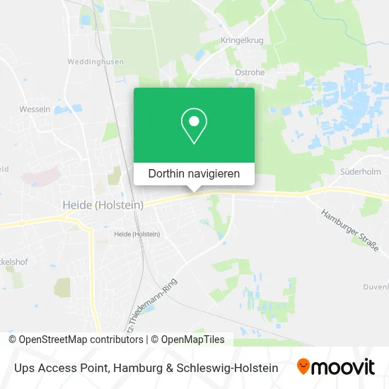 Ups Access Point Karte
