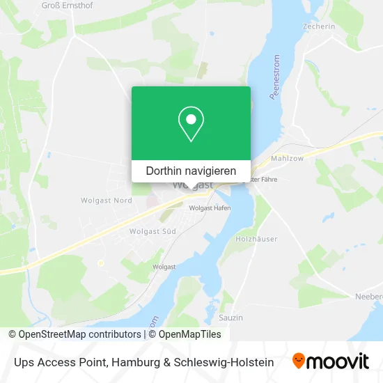 Ups Access Point Karte