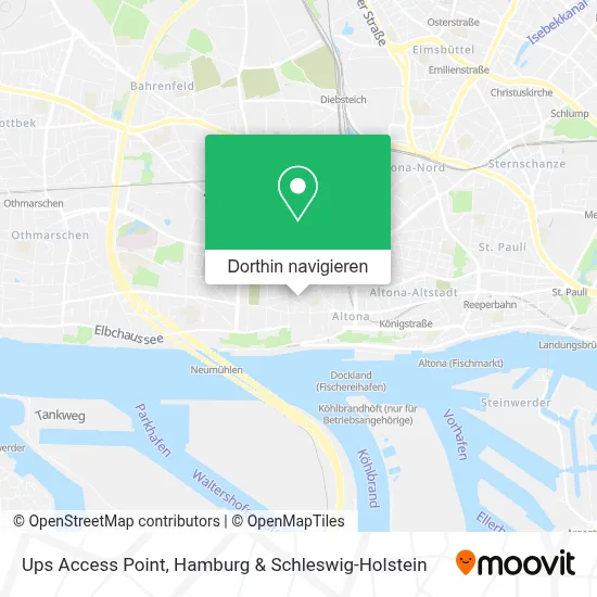 Ups Access Point Karte