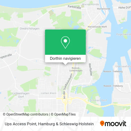 Ups Access Point Karte