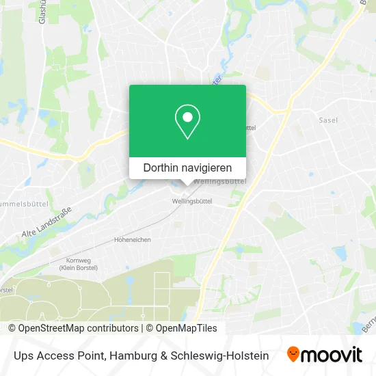 Ups Access Point Karte