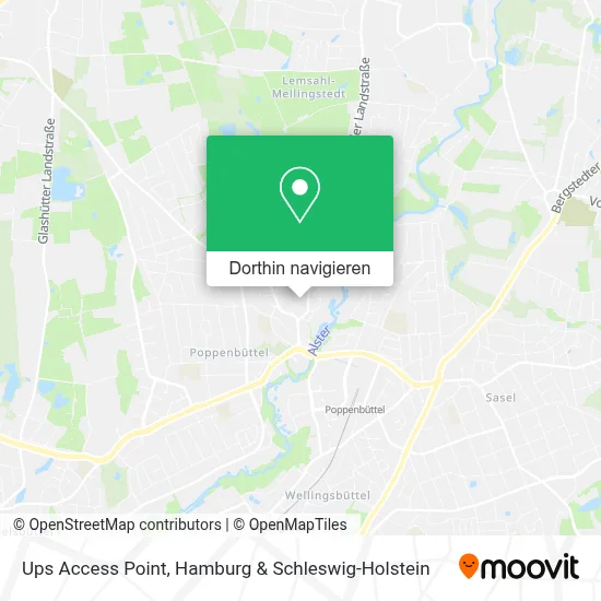 Ups Access Point Karte