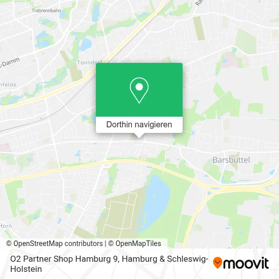 O2 Partner Shop Hamburg 9 Karte