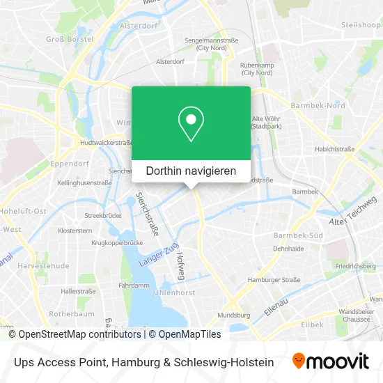 Ups Access Point Karte