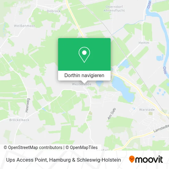 Ups Access Point Karte