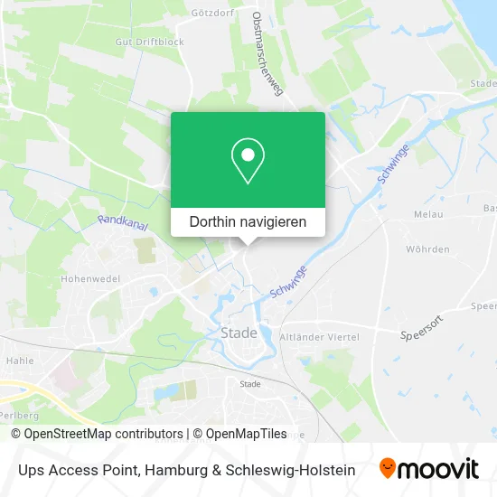 Ups Access Point Karte