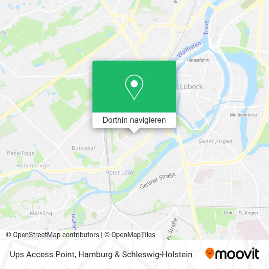 Ups Access Point Karte