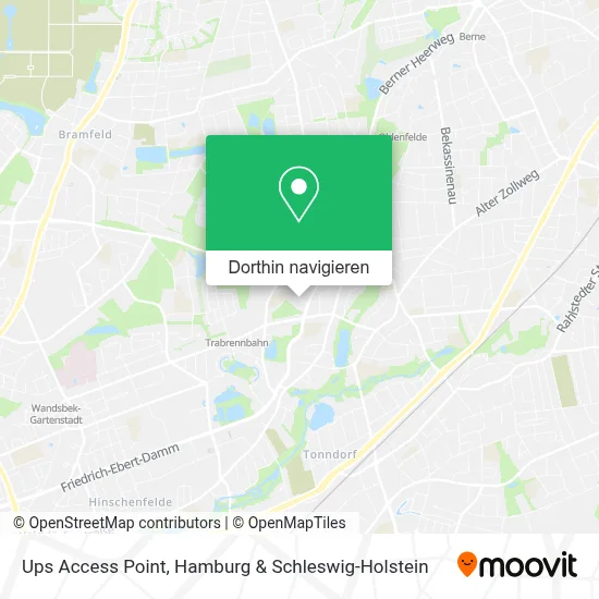 Ups Access Point Karte