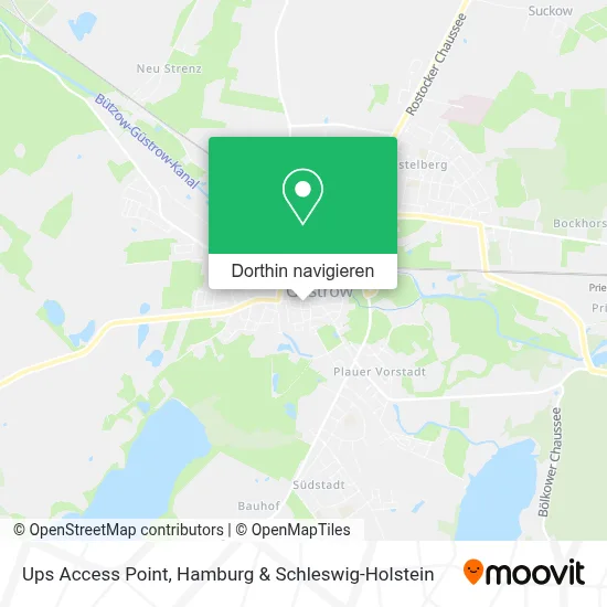 Ups Access Point Karte