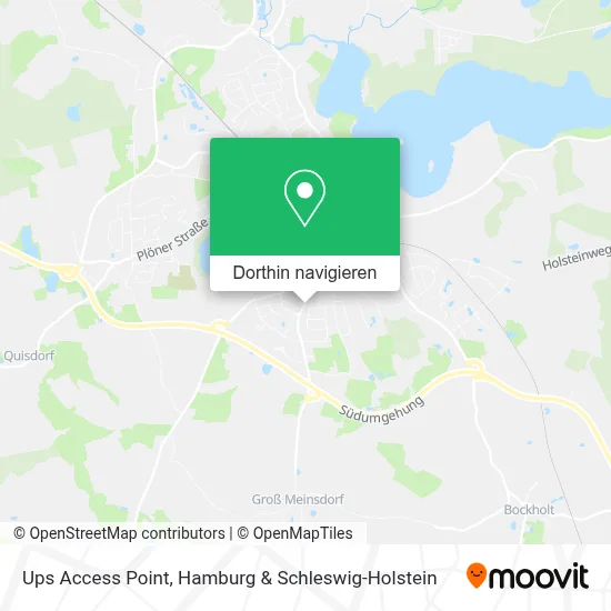 Ups Access Point Karte