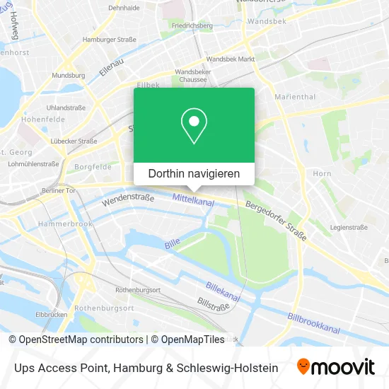 Ups Access Point Karte