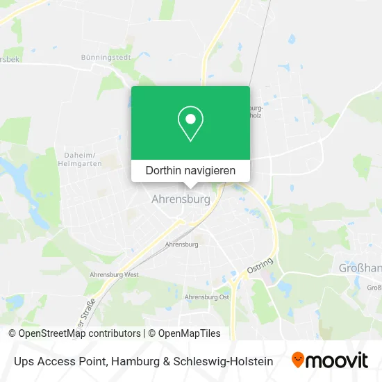 Ups Access Point Karte