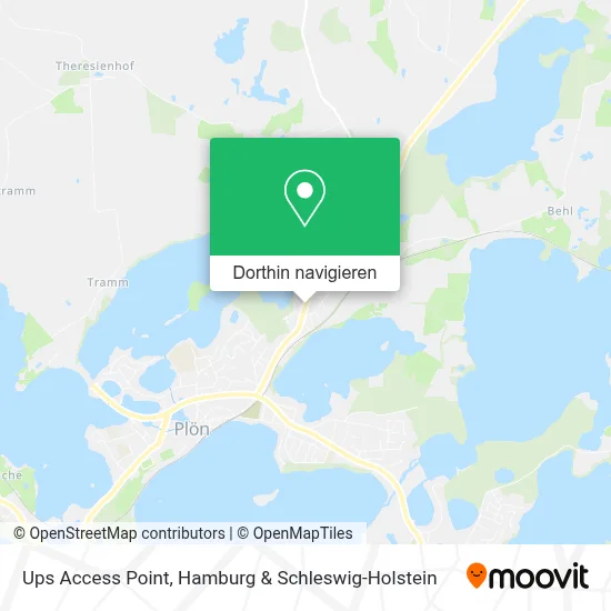 Ups Access Point Karte