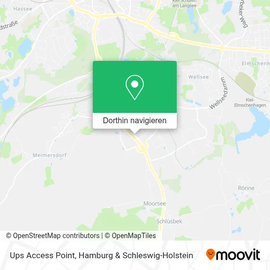Ups Access Point Karte