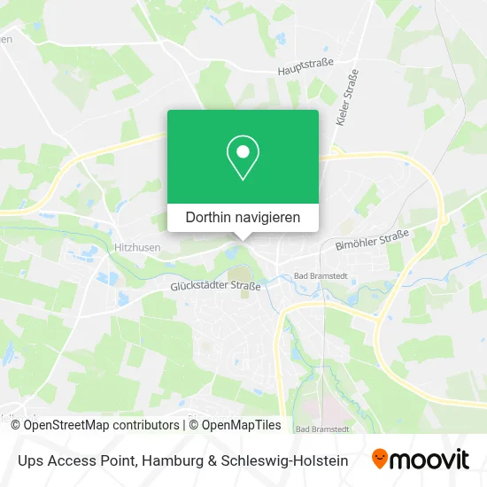 Ups Access Point Karte