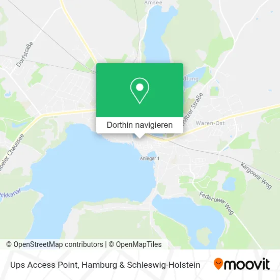 Ups Access Point Karte