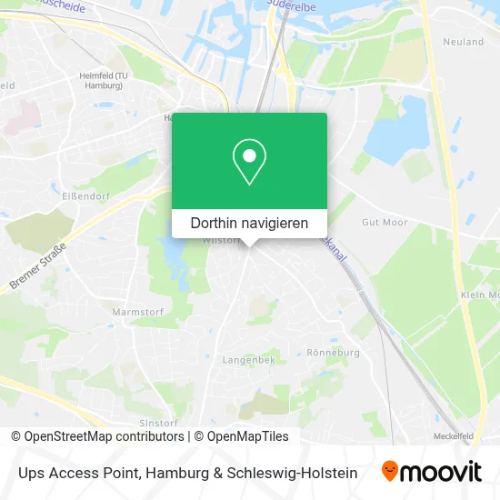 Ups Access Point Karte