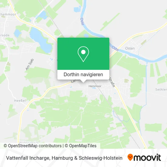 Vattenfall Incharge Karte