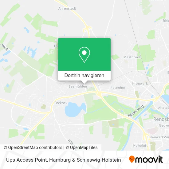 Ups Access Point Karte