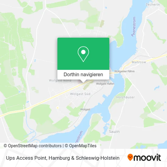 Ups Access Point Karte