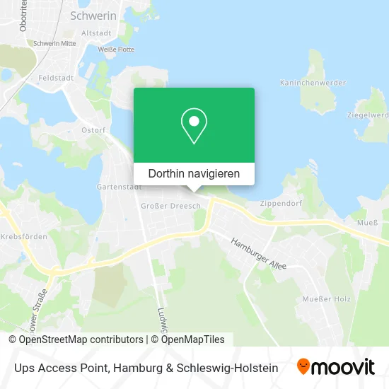 Ups Access Point Karte