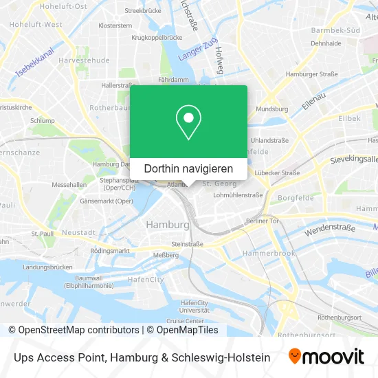 Ups Access Point Karte