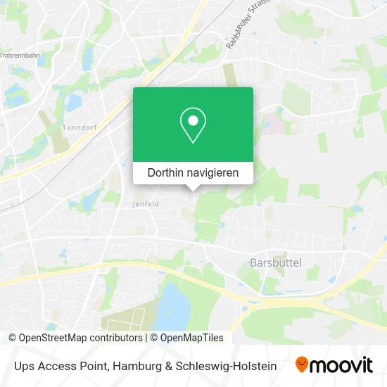 Ups Access Point Karte