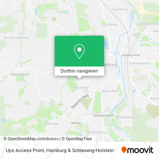 Ups Access Point Karte