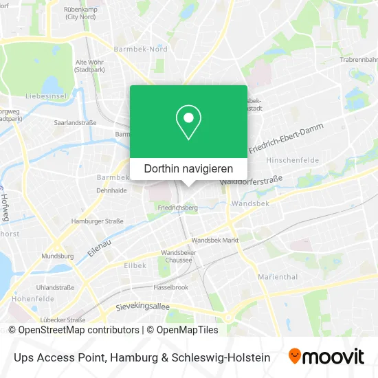 Ups Access Point Karte